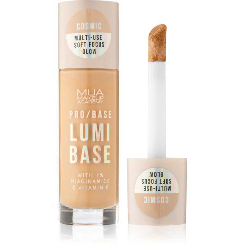 MUA Makeup Academy PRO/BASE Lumi Base rozjasňující podkladová báze pod make-up odstín Cosmic (Neutral) 33 ml