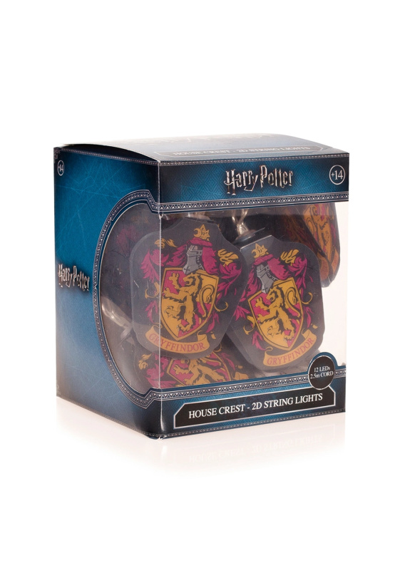 Světelný řetěz Harry Potter Gryffindor světýlka k zavěšení 5055437917242