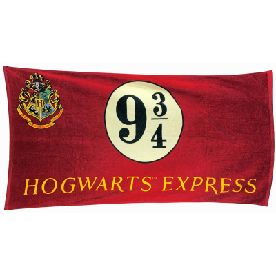 Osuška Harry Potter Nástupiště 9 a 3/4