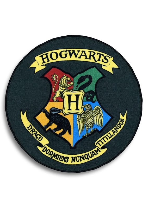 Harry Potter Rohožka - Bradavice (100x100 cm)