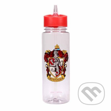 Plastová fľaša na pitie Harry Potter: Erb Nebelvíru - Gryffindor