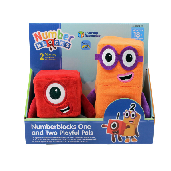 Learning Resources - Numberblocks® Jeden a dva hraví kamarádi Learning Resources