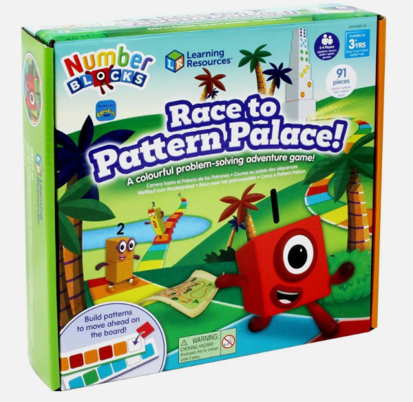 Learning Resources - Hra Numberblocks - Závod z modelového paláce Learning Resources
