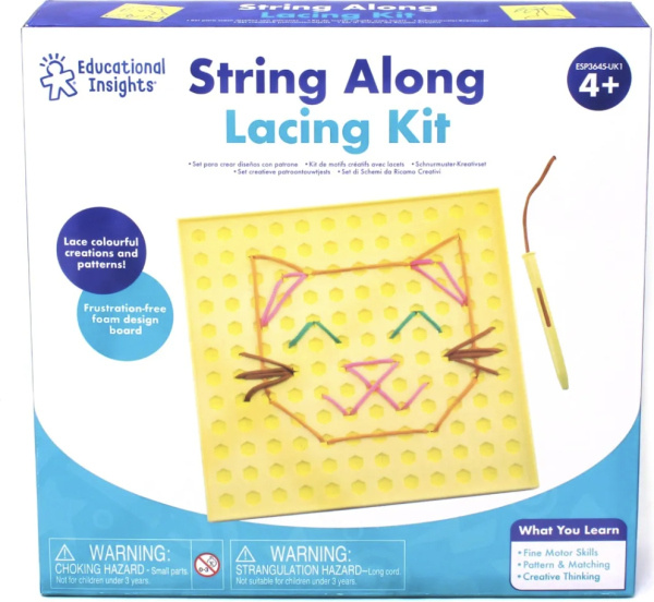 Educational Insights - Vyšívací set pro rozvoj jemné motoriky Educational insights