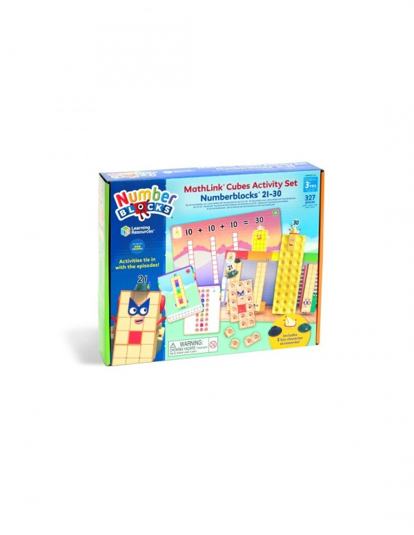 Learning Resources Matematické kostky 21-30, sada aktivit Montessori