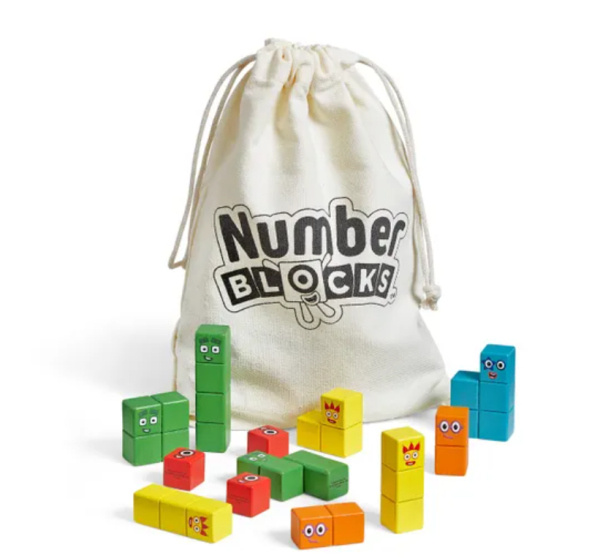 Learning Resources - Sada aktivit s dřevěnými stavebními kostkami Numberblocks® Learning Resources