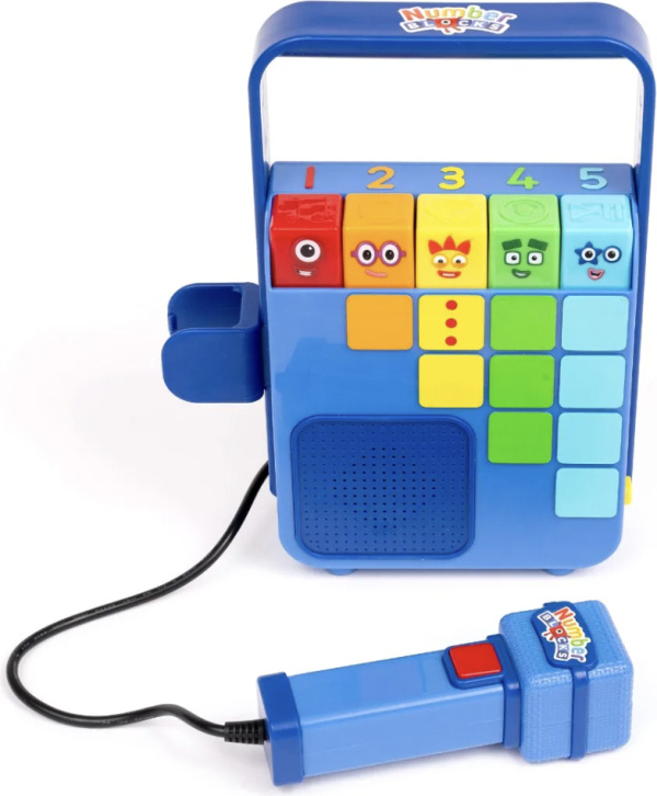 Learning resources - Numberblocks - Sign and Record  hudební přehrávač Learning Resources