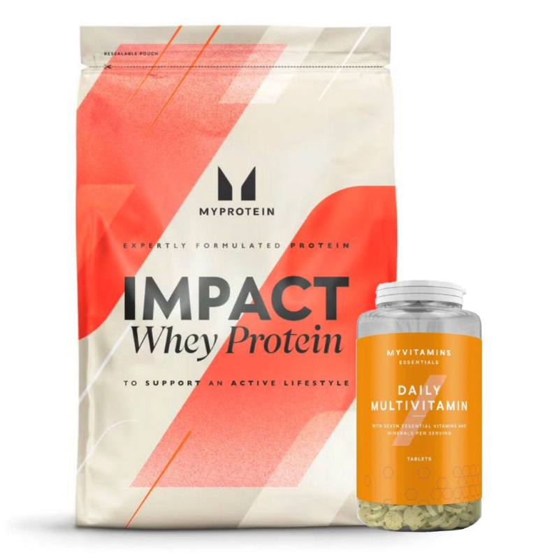 MyProtein Impact Whey Protein 2500 g + BCAA 250 g Příchuť: Přírodní čokoláda