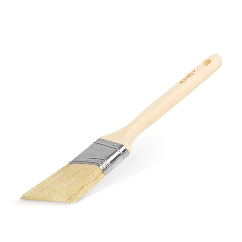 Plochý malířský štětec s dřevěnou rukojetí 63 mm