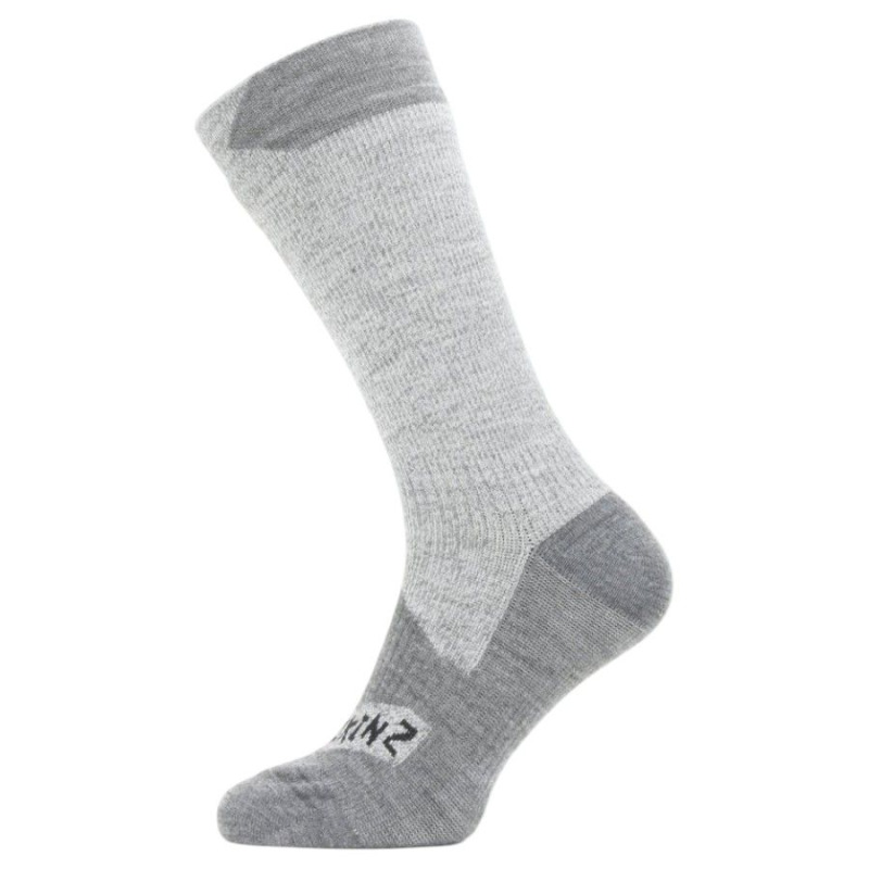 Sealskinz WP All Weather Mid Sock, ponožky, šedá