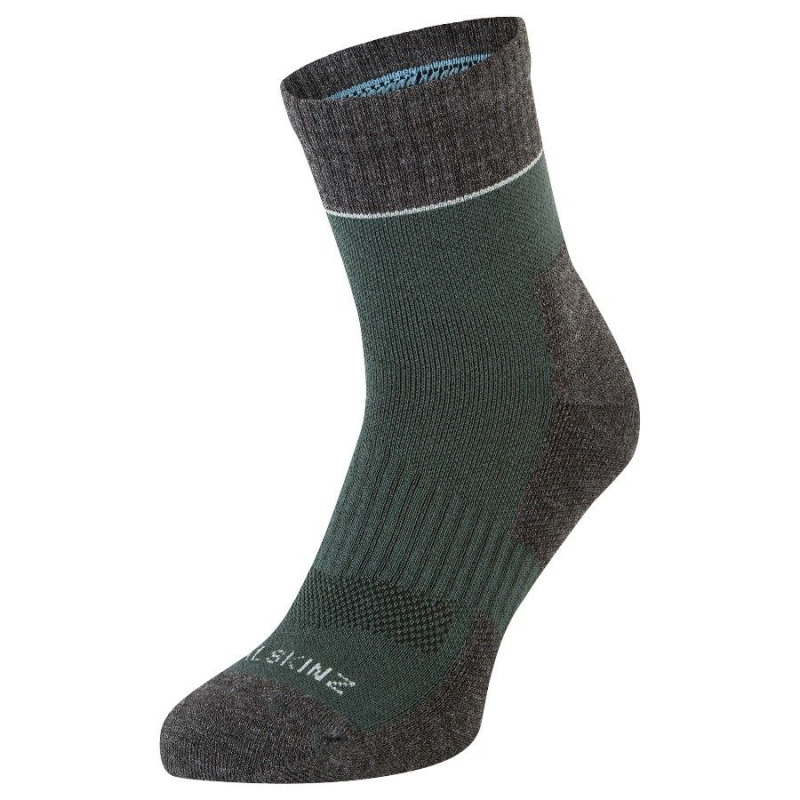 Sealskinz Morston, ponožky, tmavě zelená