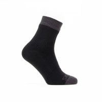 100% voděodolné ponožky SEALSKINZ WRETHAM ANKLE SOCKS Black - 47–49 (XL)