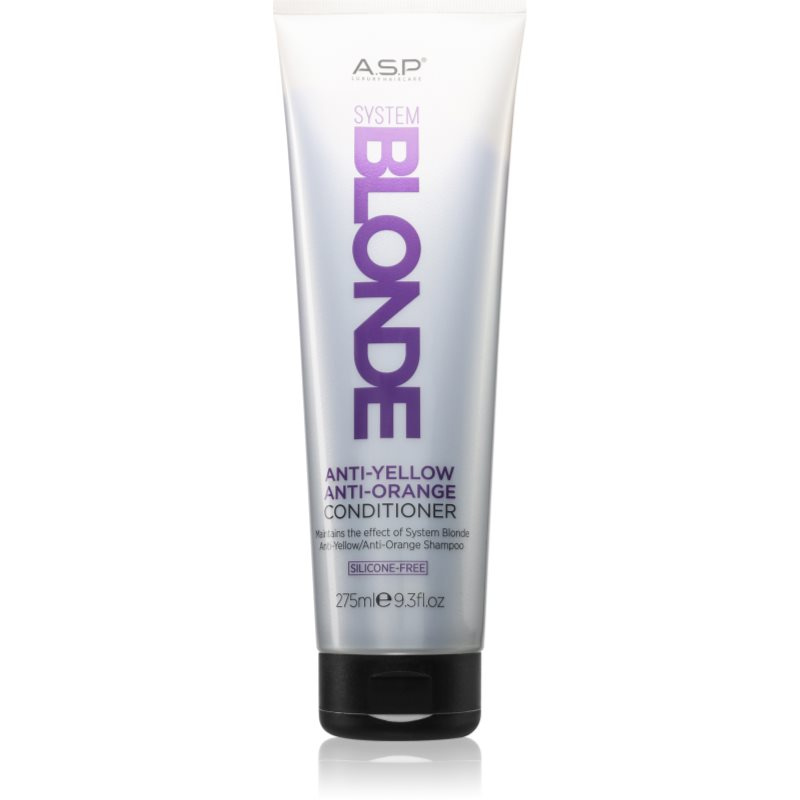 ASP System Blonde Anti-Yellow kondicionér pro blond a šedivé vlasy 275 ml