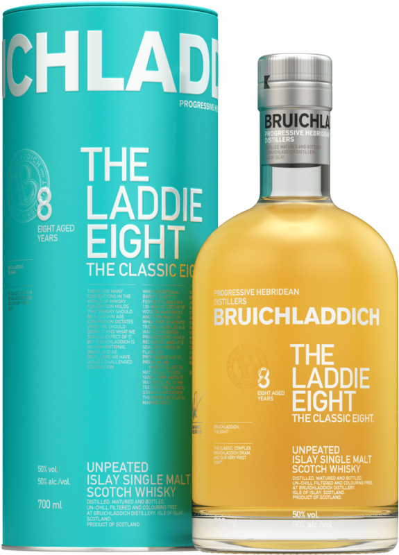 Bruichladdich The Laddie Eight 8 letá 50% 0,7l