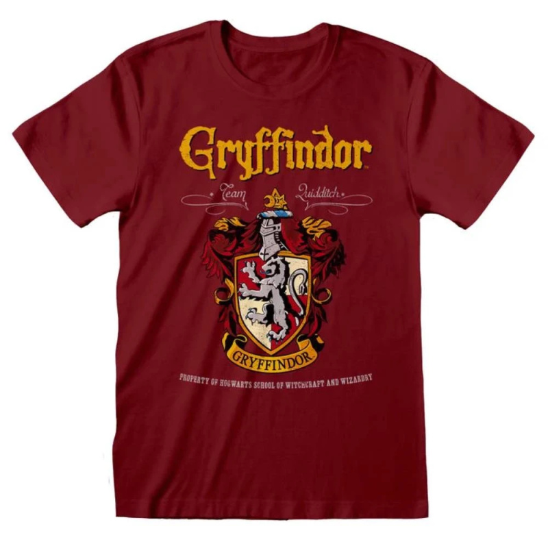 Tričko Harry Potter - Nebelvír erb, velikost L