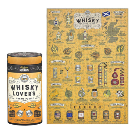 Ridley's Games Puzzle pro milovníky whisky 500 dílků