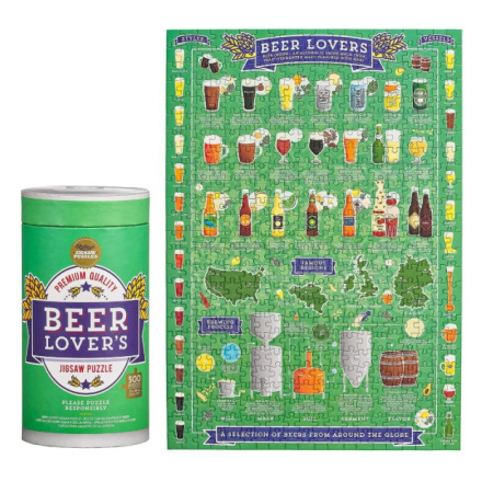 Puzzle pro milovníky piva 500 dílků