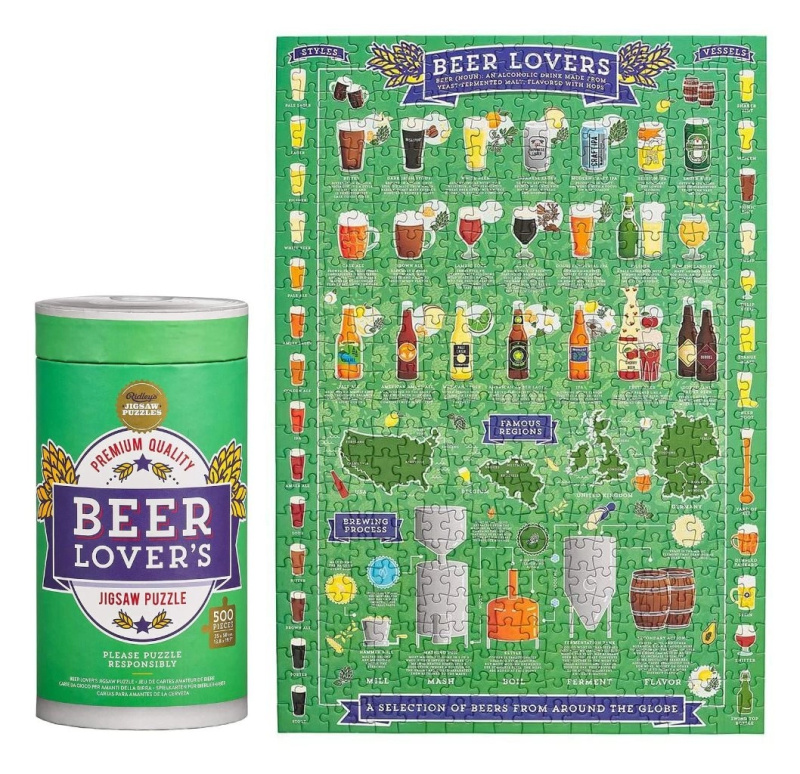 Puzzle pro milovníky piva 500 dílků