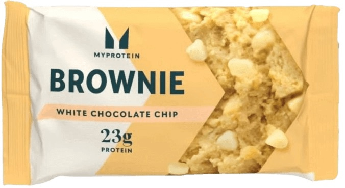 MyProtein Protein Brownie 75 g Příchuť: Bílá čokoláda