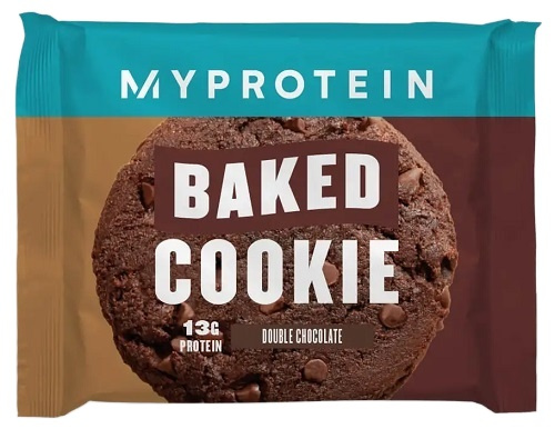 MyProtein Baked Cookie 75 g Příchuť: Dvojitá čokoláda