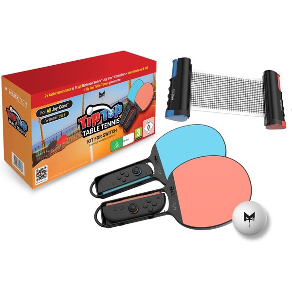 Tip Top Table Tennis Kit for Switch 2&1 Modrá/červená