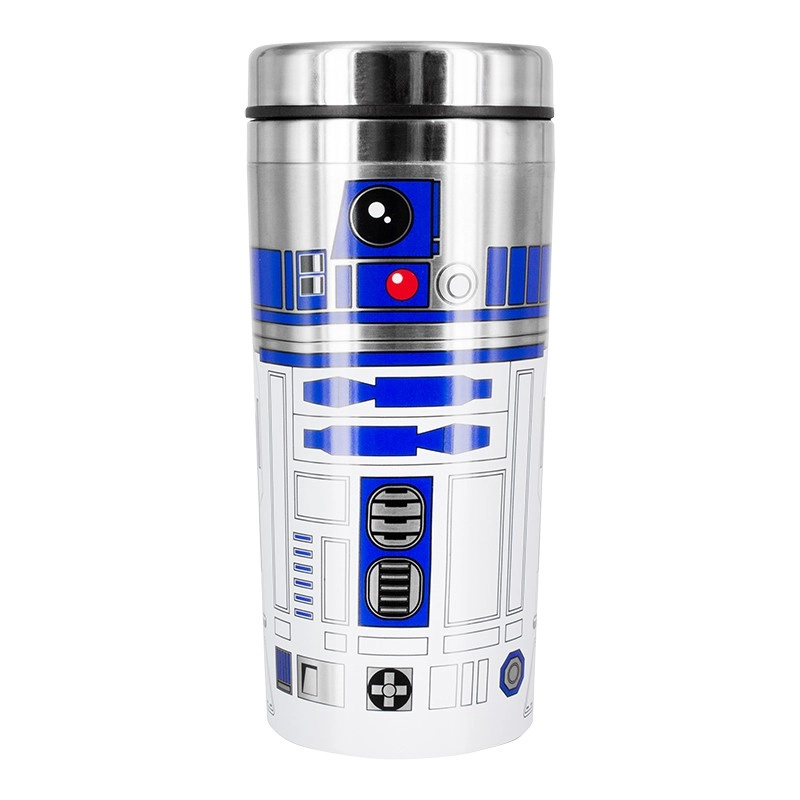 CurePink Cestovní termo hrnek Star Wars Hvězdné války 0,45 l