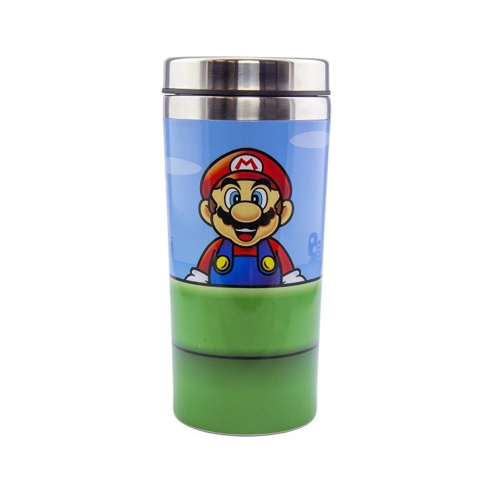 CurePink: Cestovní hrnek Nintendo: Super Mario 0,45 l