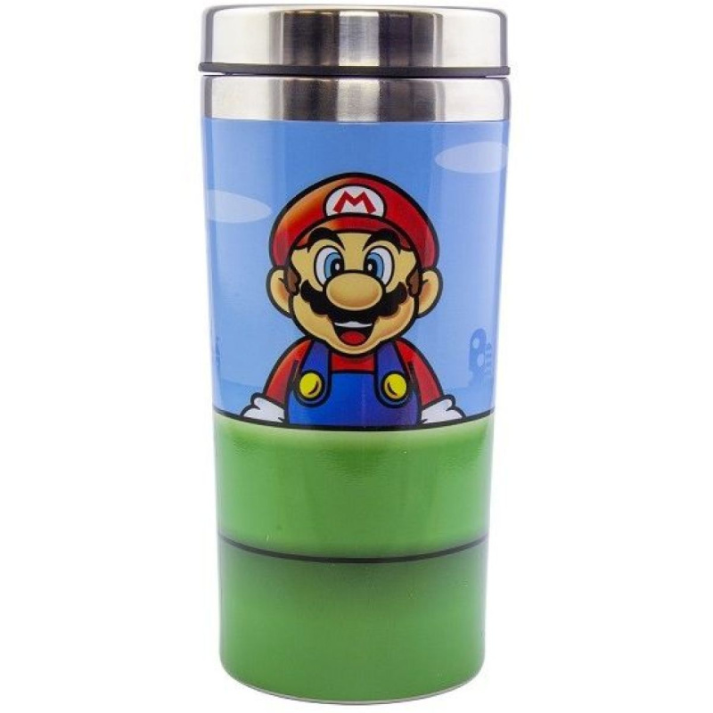 CurePink: Cestovní hrnek Nintendo: Super Mario 0,45 l