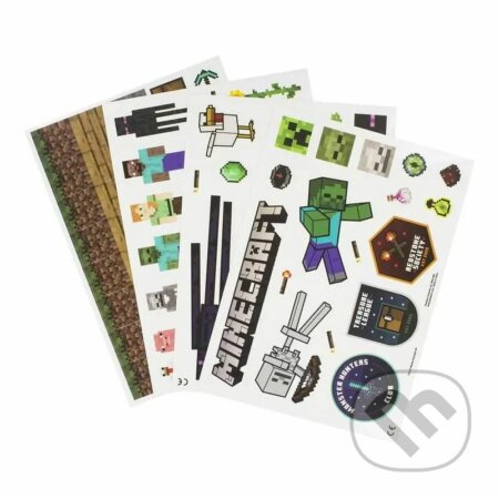 Samolepky Minecraft