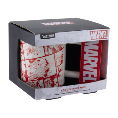 Paladone Hrnek Marvel 3D logo 450 ml