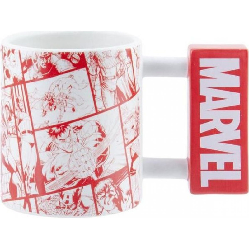 Paladone Hrnek Marvel 3D logo 450 ml