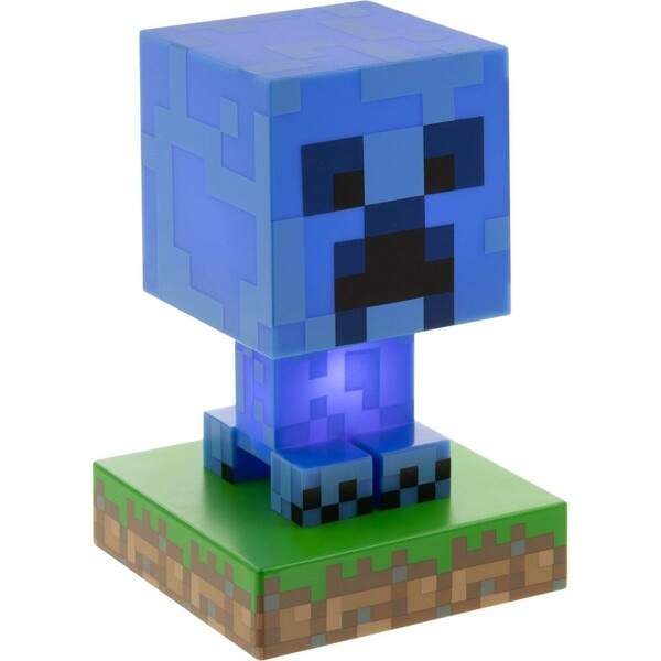 Minecraft Charged Creeper svítící