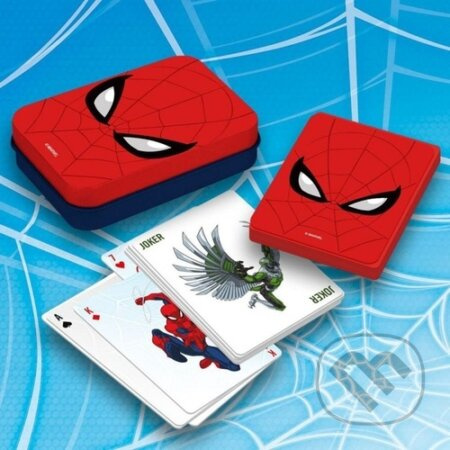 Hrací karty Spiderman box