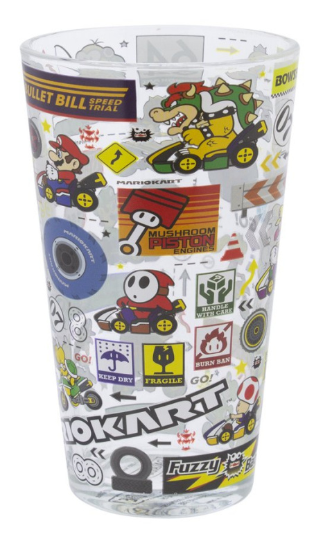 Sklenice Mario Kart Glass