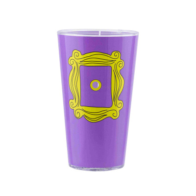 CurePink Sklenice Friends|Přátelé: Rámeček [PP8614FR] 400 ml