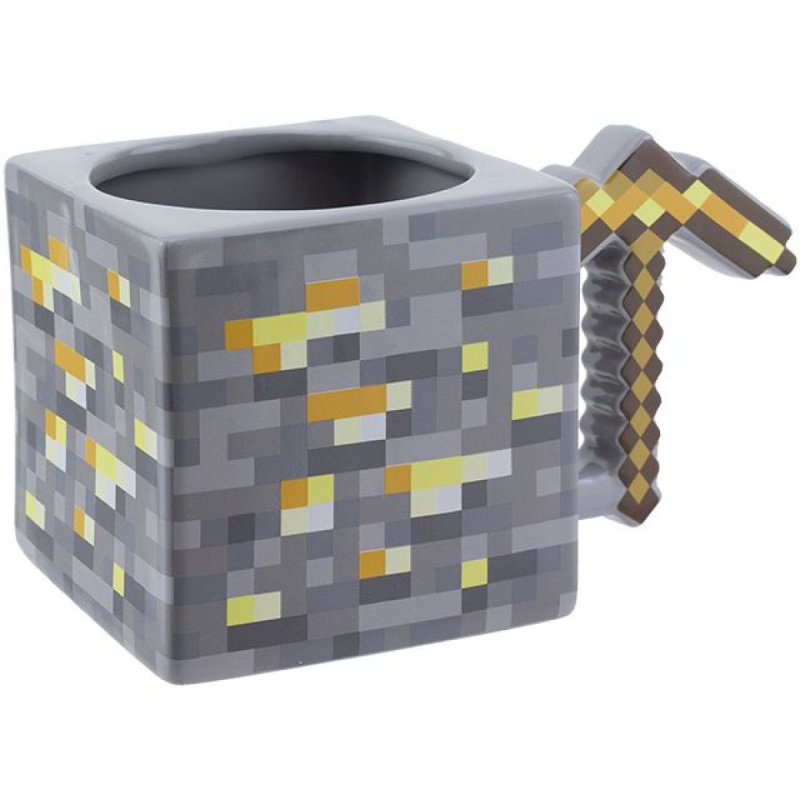 Paladone Hrnek Minecraft Gold Picka x e 550 ml