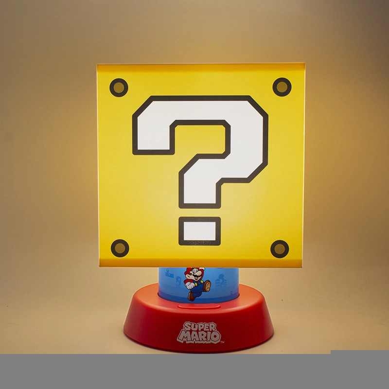Lampička na čtení s klipem Super Mario