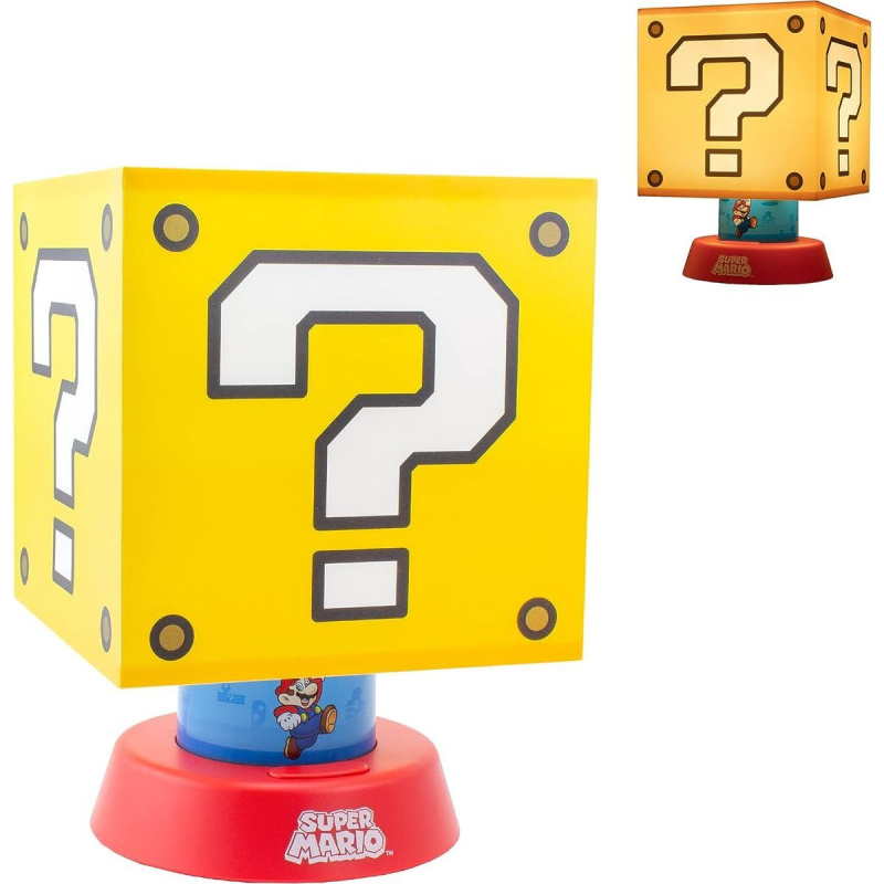 Lampička na čtení s klipem Super Mario