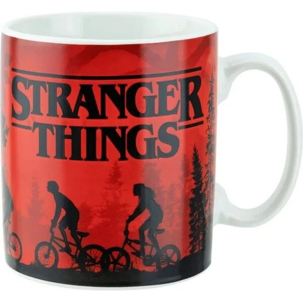 Stranger Things XL hrnek se samolepkou 500 ml