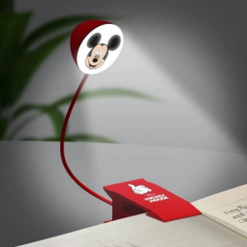 Lampička na čtení s klipem Mickey Mouse