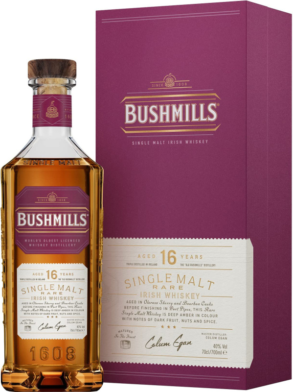 Bushmills Three Woods 16 letá 40% 0,7l