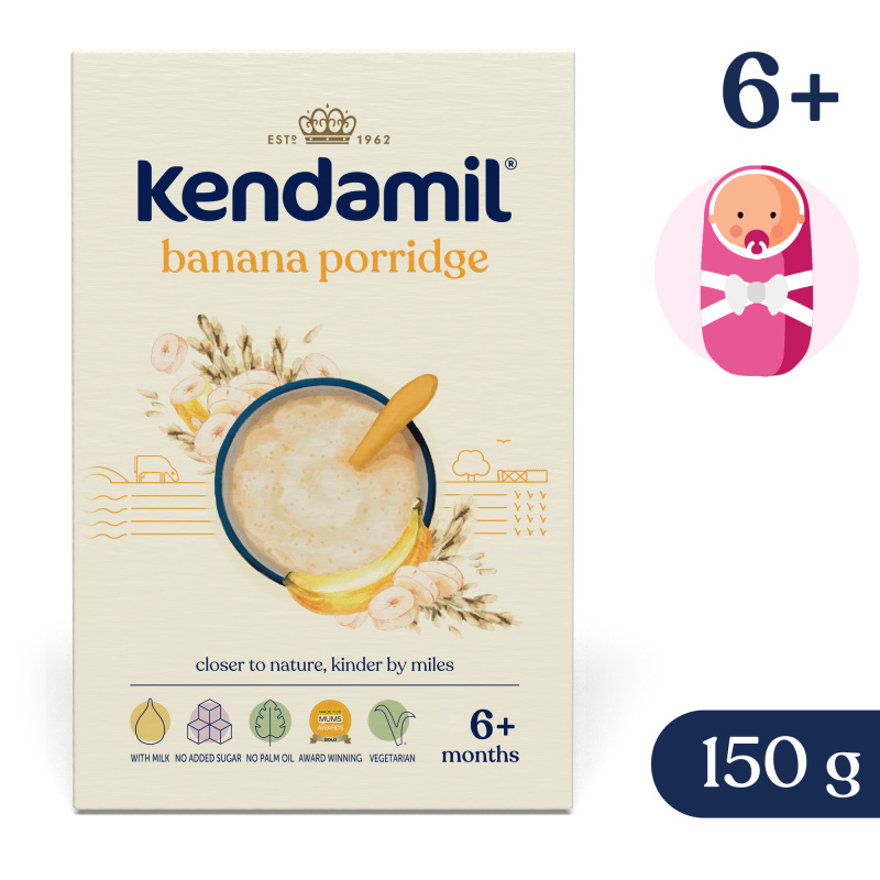Kendamil Mléčná kaše s banánem (150 g)