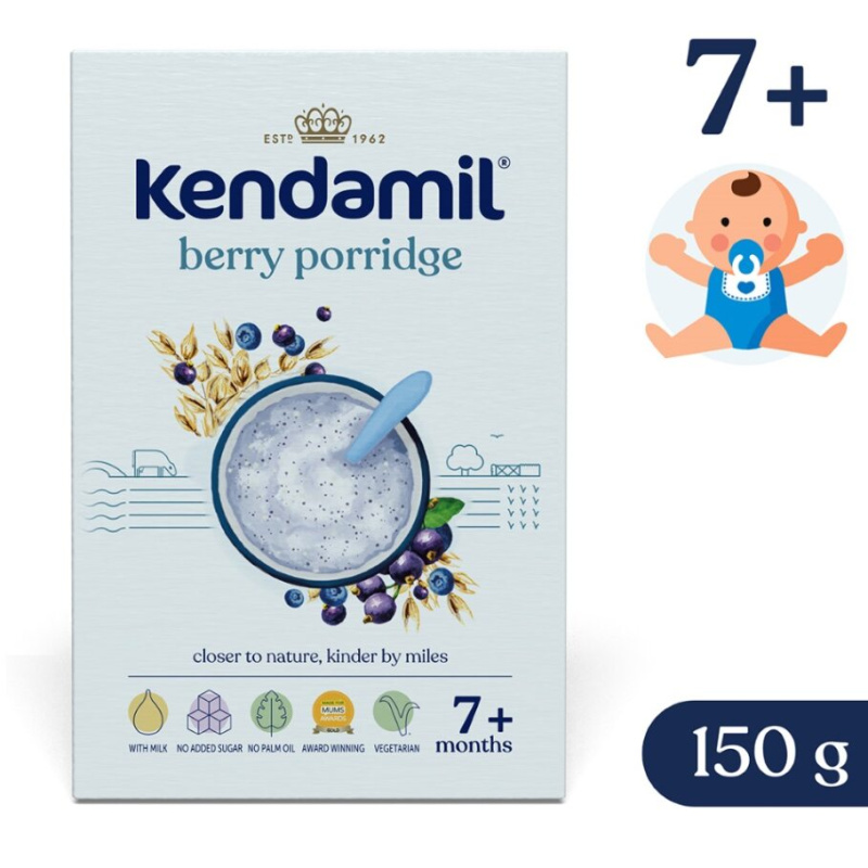 Kendamil Mléčná kaše s lesním ovocem (150 g)