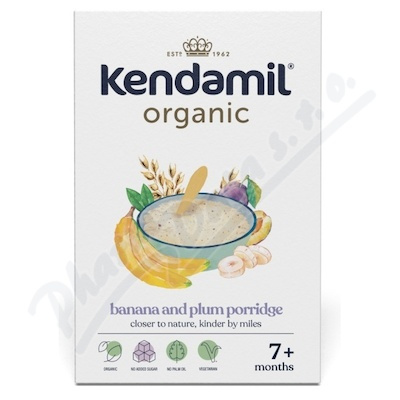 Kendamil BIO Nemléčná kaše se švestkami a banánem (150 g)