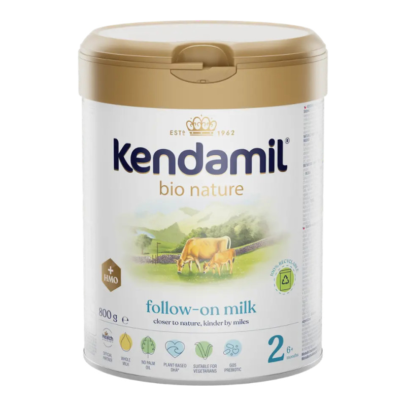 Nature pokračovací mléko 2 HMO Kendamil 800g