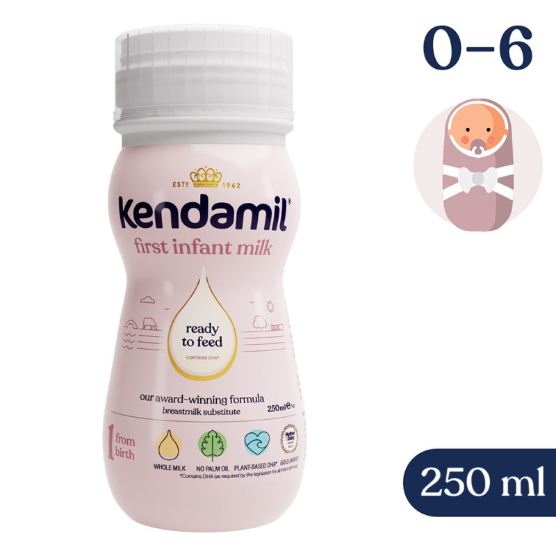 Kendamil Tekuté počáteční kojenecké mléko 1 (250 ml)