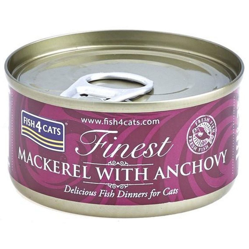 Fish4Cats Finest konzerva pro kočky makrela s ančovičkami