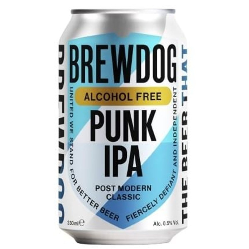 Brewdog Punk Alcohol free plech