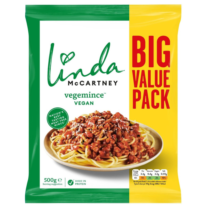 Linda McCartney's Vegetariánské mleté (mražené)