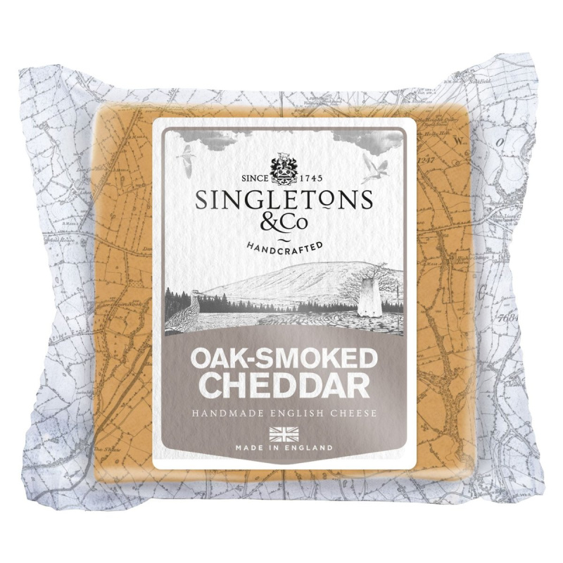 Singletons Oak smoked červený čedar uzený bloček